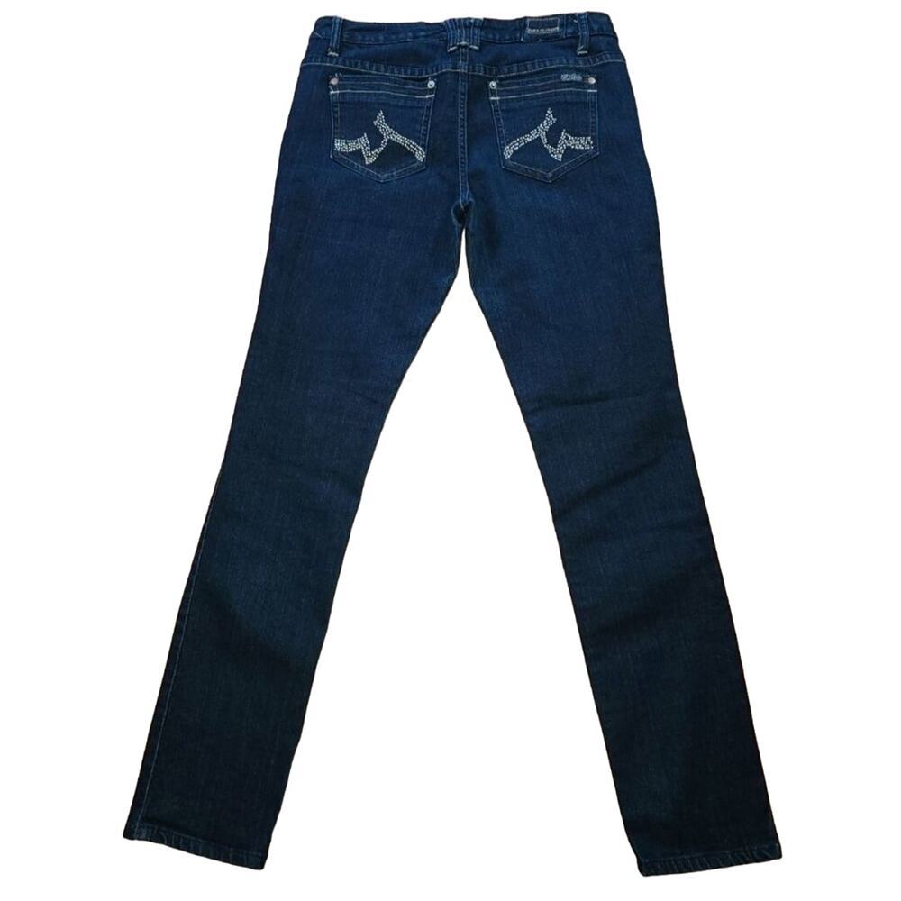 Zana Di Jeans Straight Leg Jeans Juniors Denim